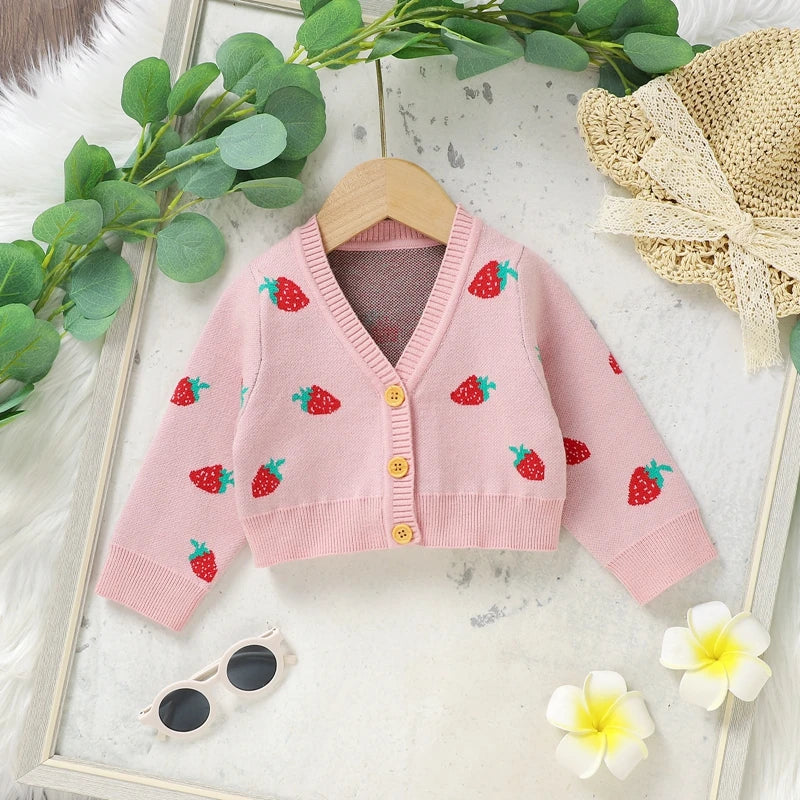 Hellen Strawberries Sweater