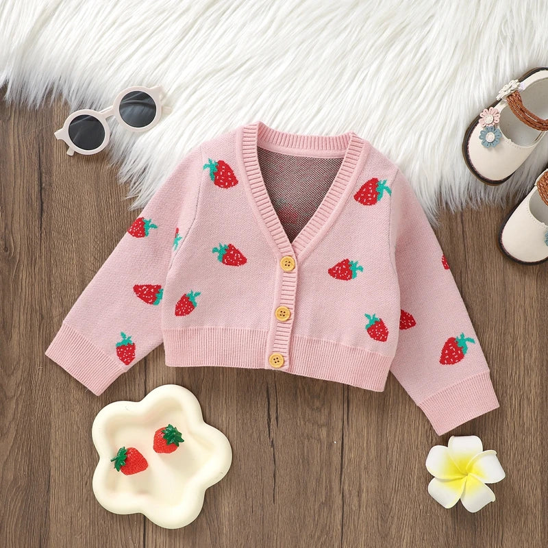 Hellen Strawberries Sweater