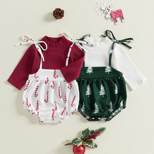 Cristina Christmas Rompers