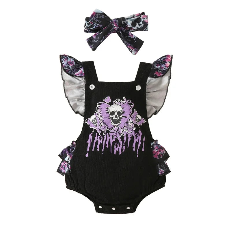 Leslie Halloween Romper