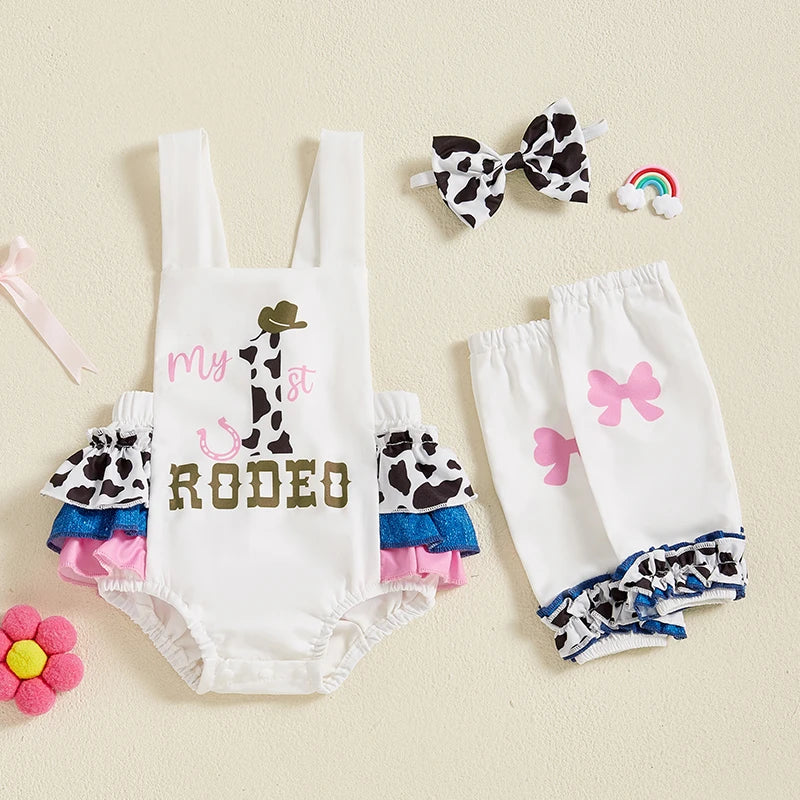 My First Rodeo Romper Set