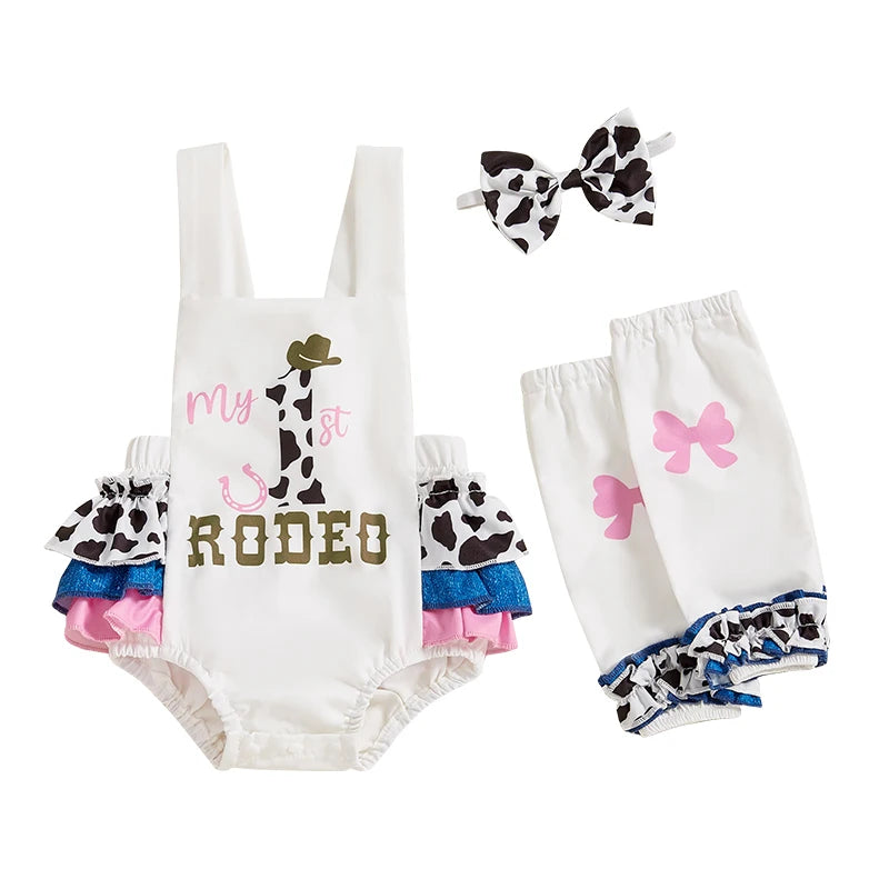 My First Rodeo Romper Set