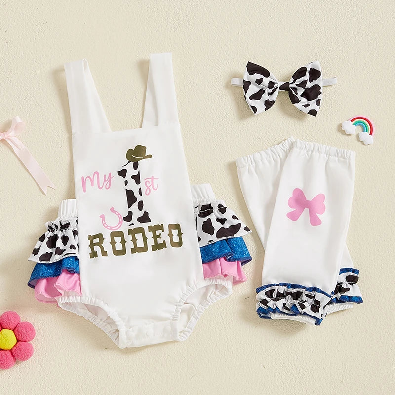 My First Rodeo Romper Set