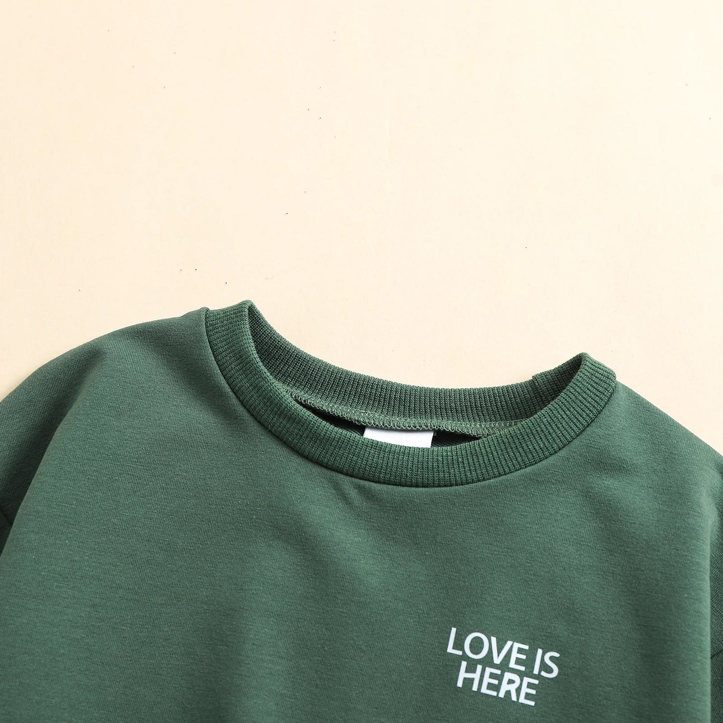 Love is here sweatshirt