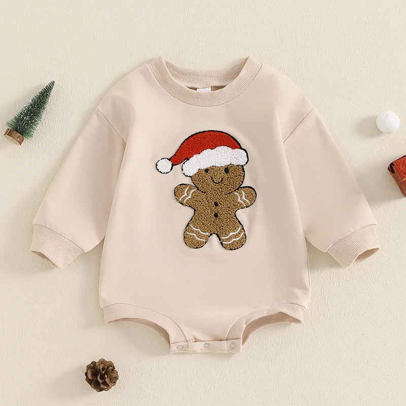 Gingerbread Romper