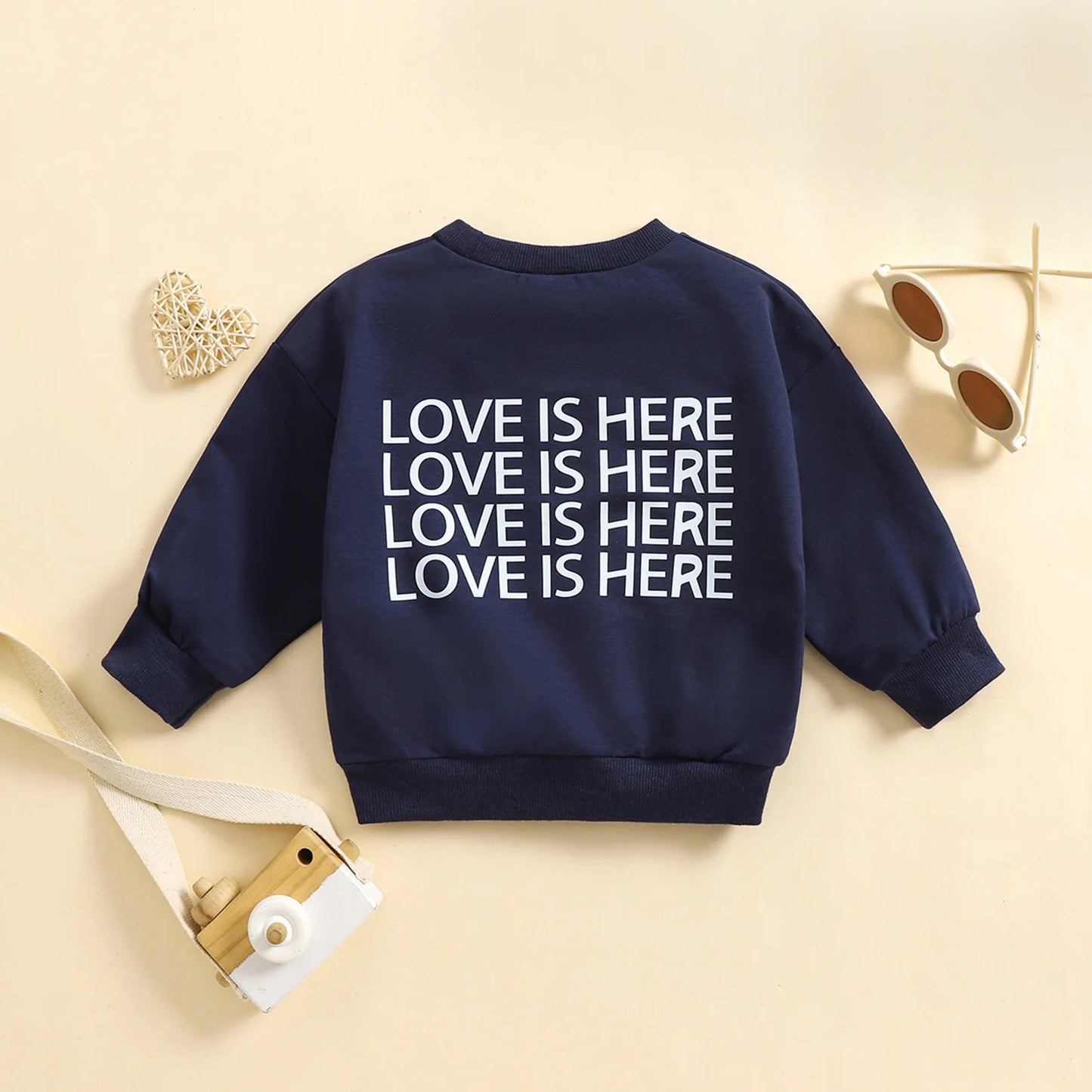 Love is here sweatshirt